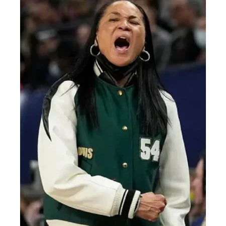 Dawn Staley Green Varsity Jacket
