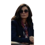 Landman Demi Moore Blue Blazer