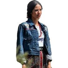 Monica Dutton Yellowstone S05 Kelsey Asbille Blue Denim Jacket