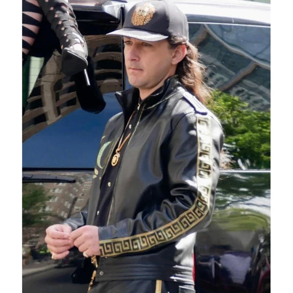 Megalopolis 2024 Shia Labeouf Leather Jacket