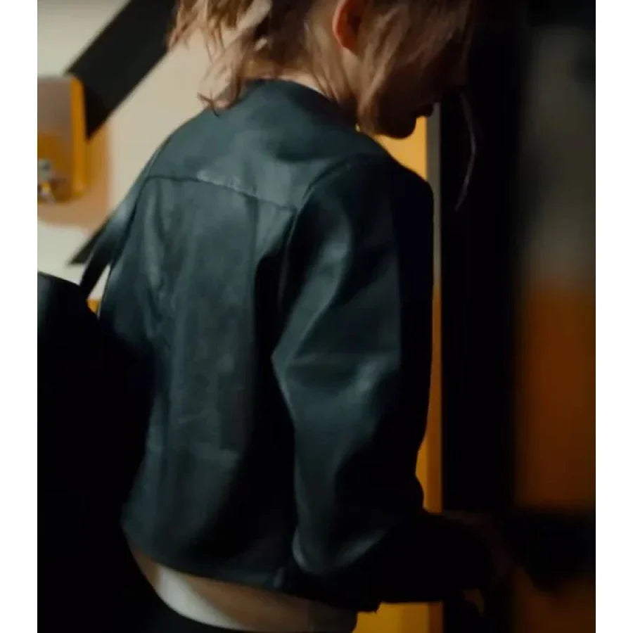 This Time Next Year Sophie Cookson Leather Jacket