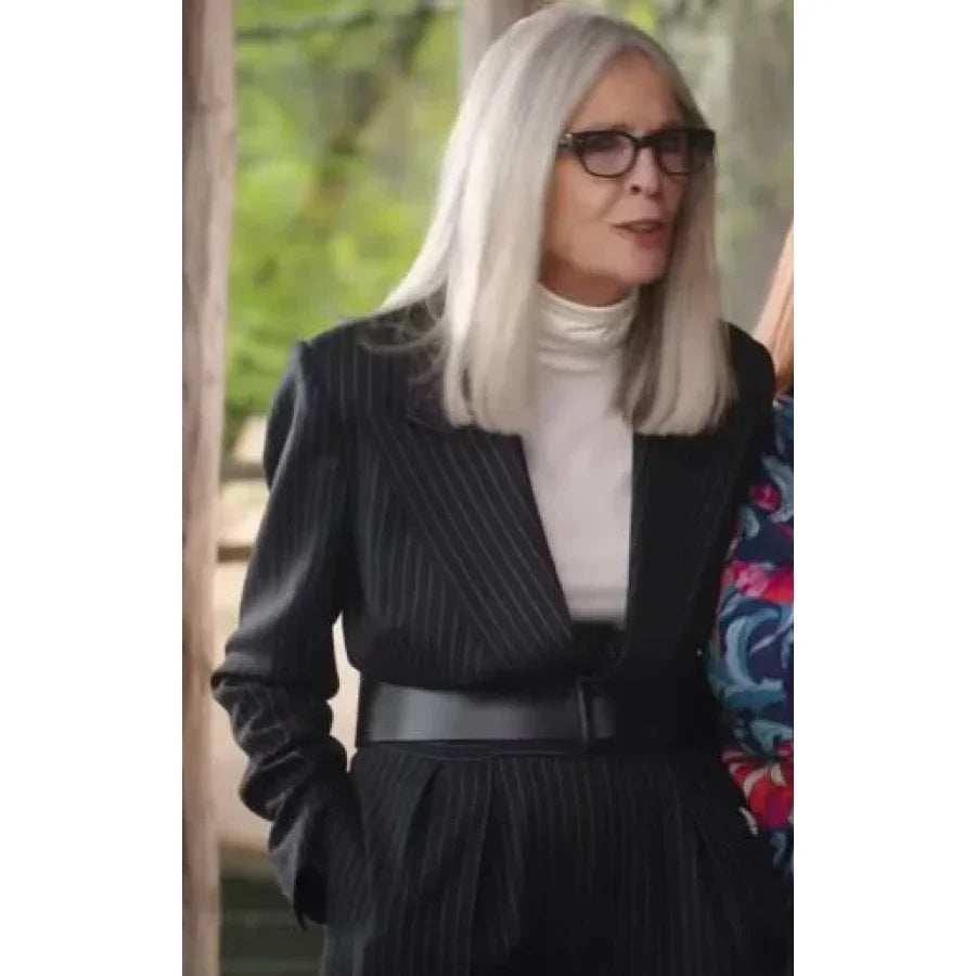 Summer Camp 2024 Diane Keaton Belted Blazer