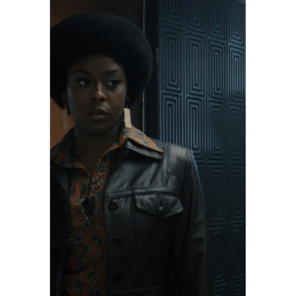 The Big Cigar 2024 Teressa Dixon Leather Jacket