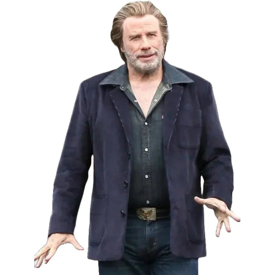 John Travolta The Poison Rose Blue Blazer