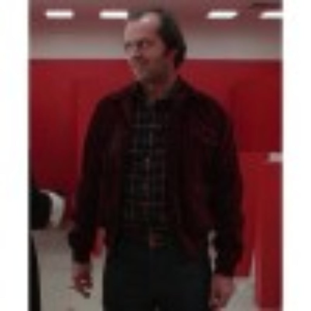 Jack Nicholson Shining Movie Red Corduroy Jacket