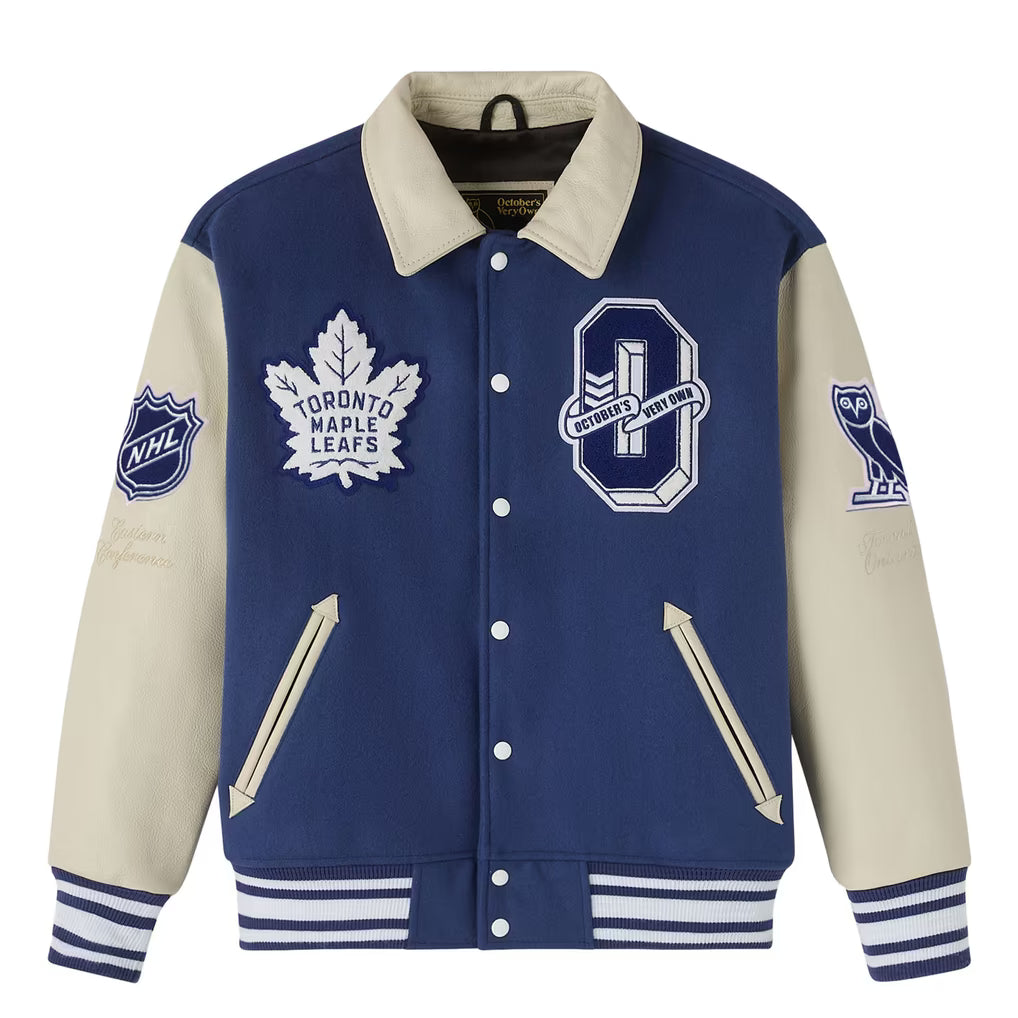 OVO x Toronto Maple Leafs Varsity Jacket
